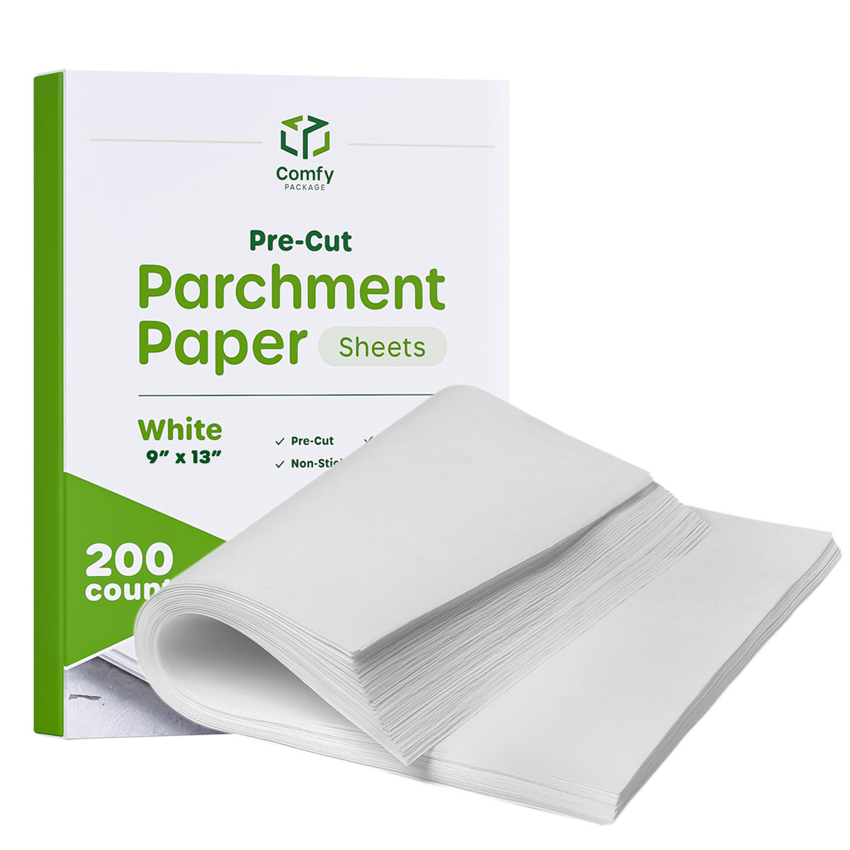 Unbleached Parchment Paper For Baking, 15 In X 200 Ft, 250 Sq.Ft