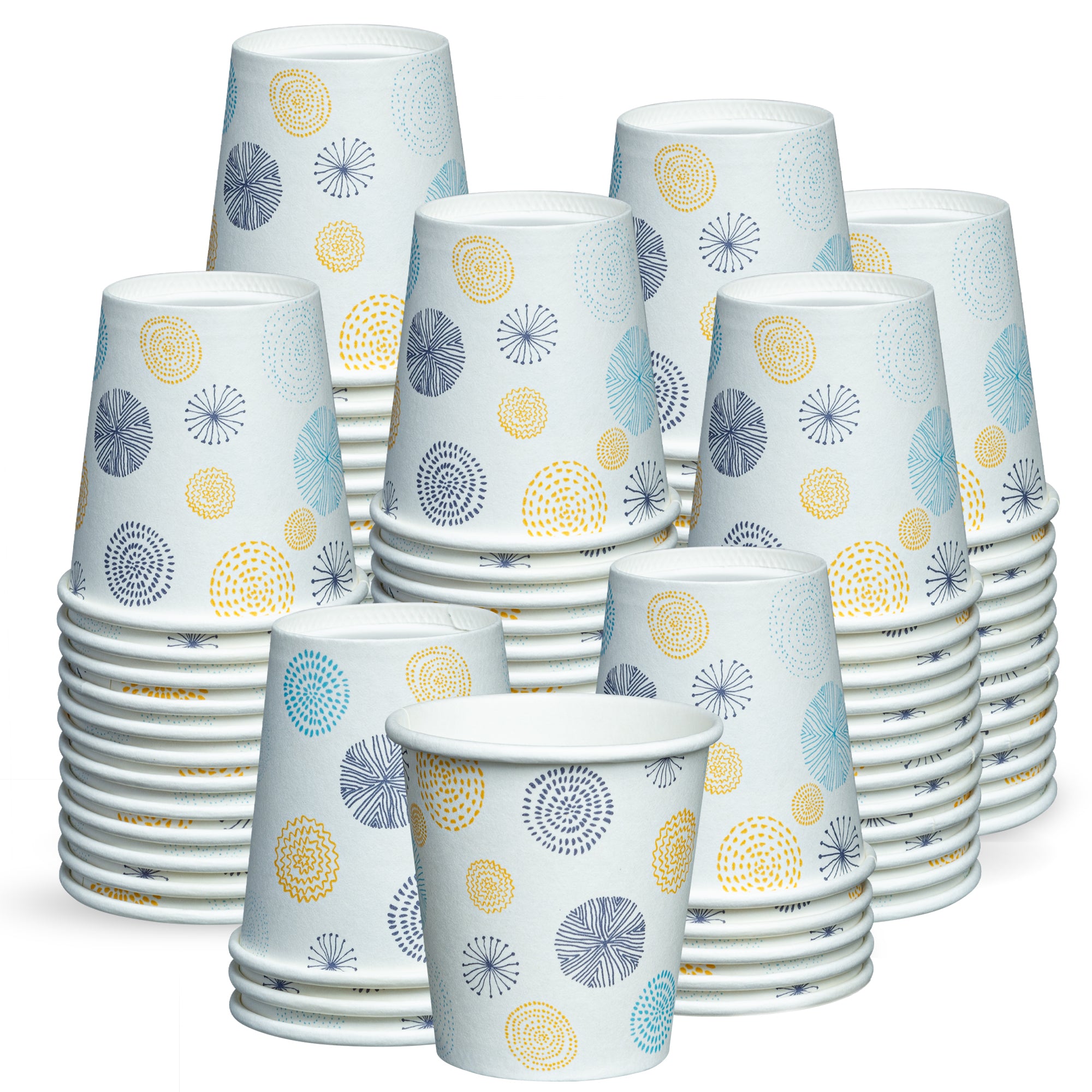 300 Pack 3oz Small Paper Cups, Disposable Yellow Bathroom Cups, Mouthwash  Cups, Coffee Cups, Hot/cold Drinking Cups For Parties, Picnics, Travel And  E