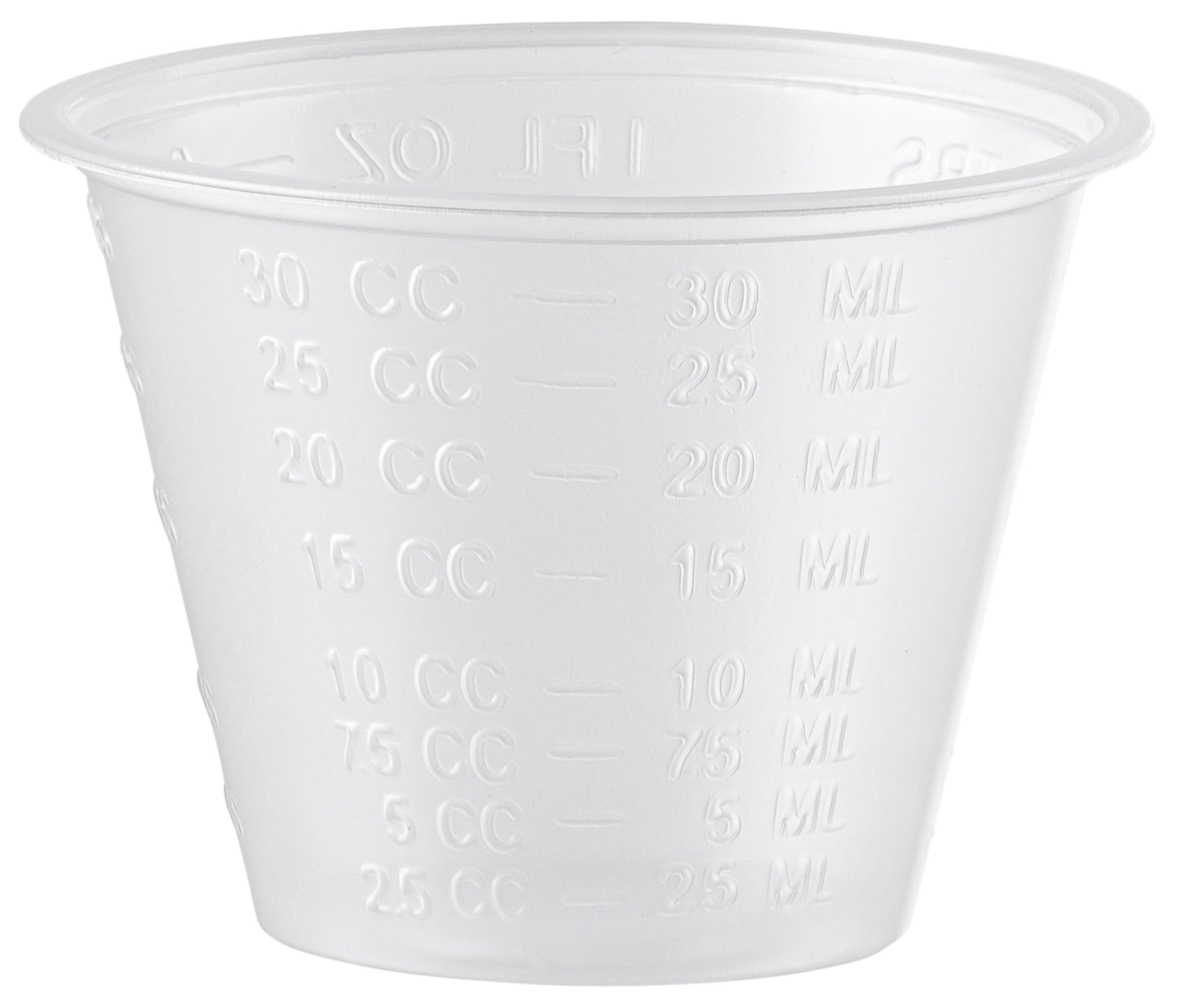 Small Measuring Cups 30ml, Resin Measuring Cups, 30ml Mixing Cup, Disposable Dosage Cups, Small Plastic Containers, Medicine Cup