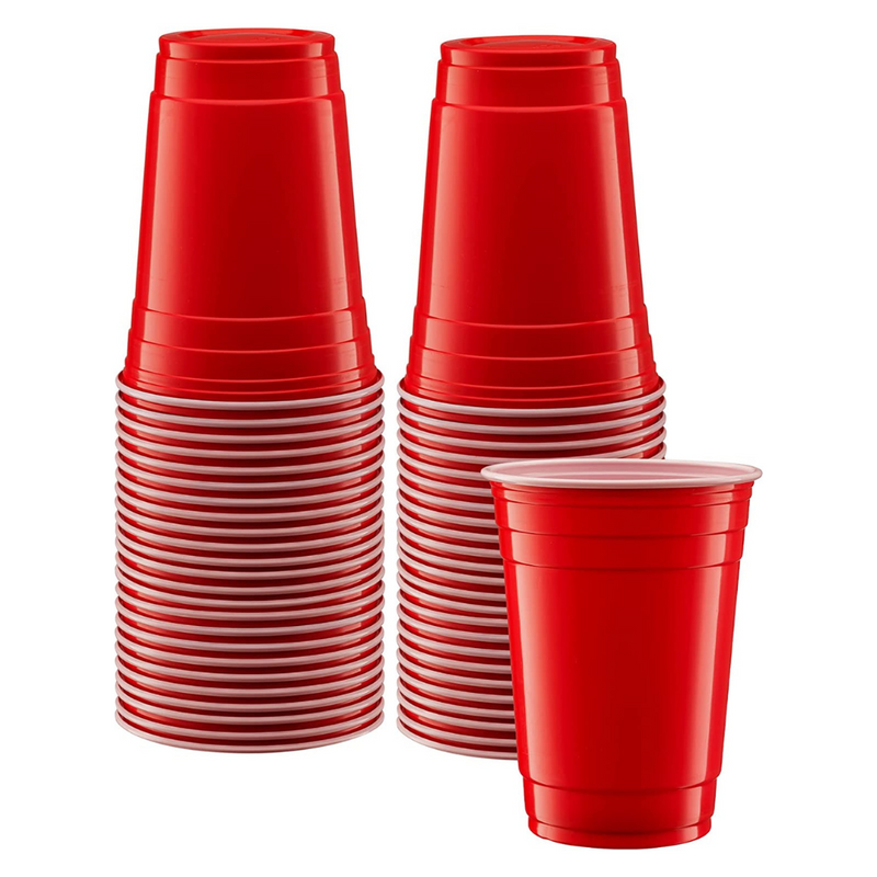 Save on Solo Red Squared Plastic Cups 18 oz Order Online Delivery