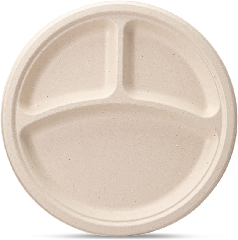 Hihomry Compostable Heavy Duty Paper Plates 10 Inch, Disposable White  Plates Biodegradable, 10 In Dinner or Party Large Paper Plate Bulk,  Eco-Friendly Sugarcane Paperplates [125-Pack] - Yahoo Shopping