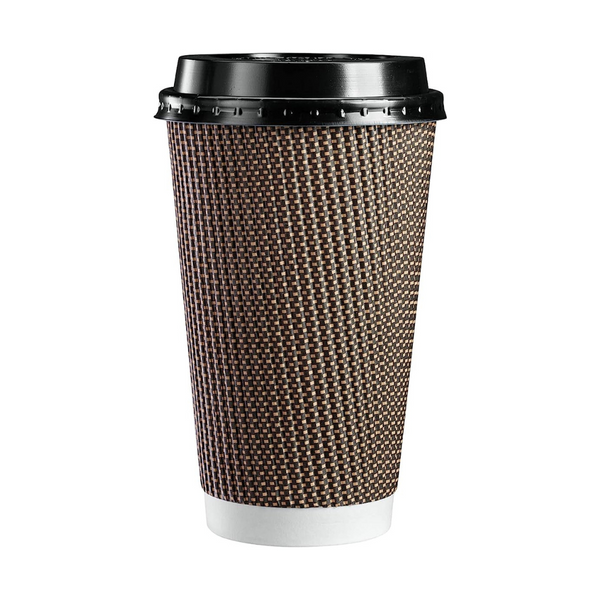 Comfy Package 10 Oz Kraft Paper Cups Disposable Coffee Cups Unbleached,  50-Pack