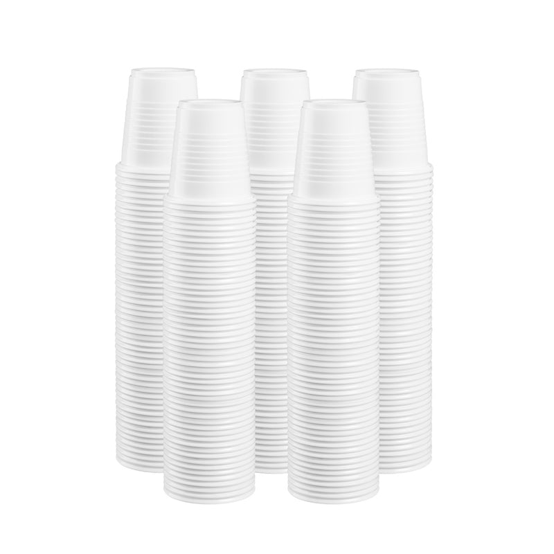 Comfy Package, Clear Plastic Cups, Small Disposable Bathroom, Mouthwash  Polypropylene Cups [100 Pack] 3 oz.