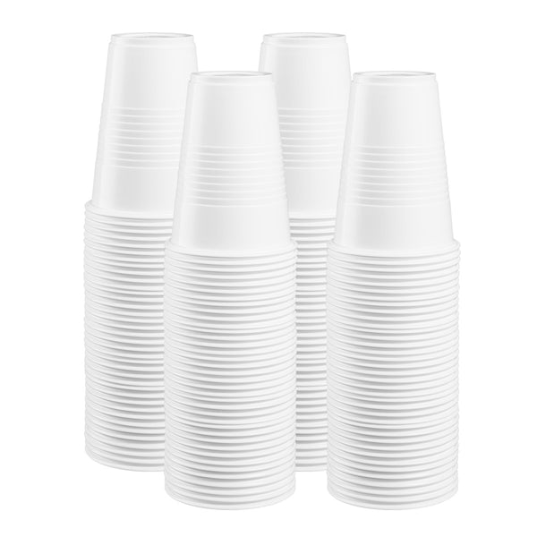 Comfy Package [500 Pack - 5 oz.] Clear Disposable Plastic Cups - Cold Party Drinking Cups