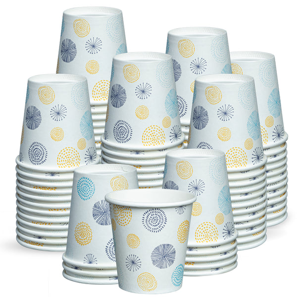 5 Oz Dixie Cups Small 1970s Kitchen / Bathroom Vintage Disposable Paper Cup  priced per Set of 3 or 4 Single Cups 