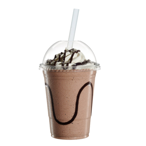 Milkshake cups with dome lids 12 oz